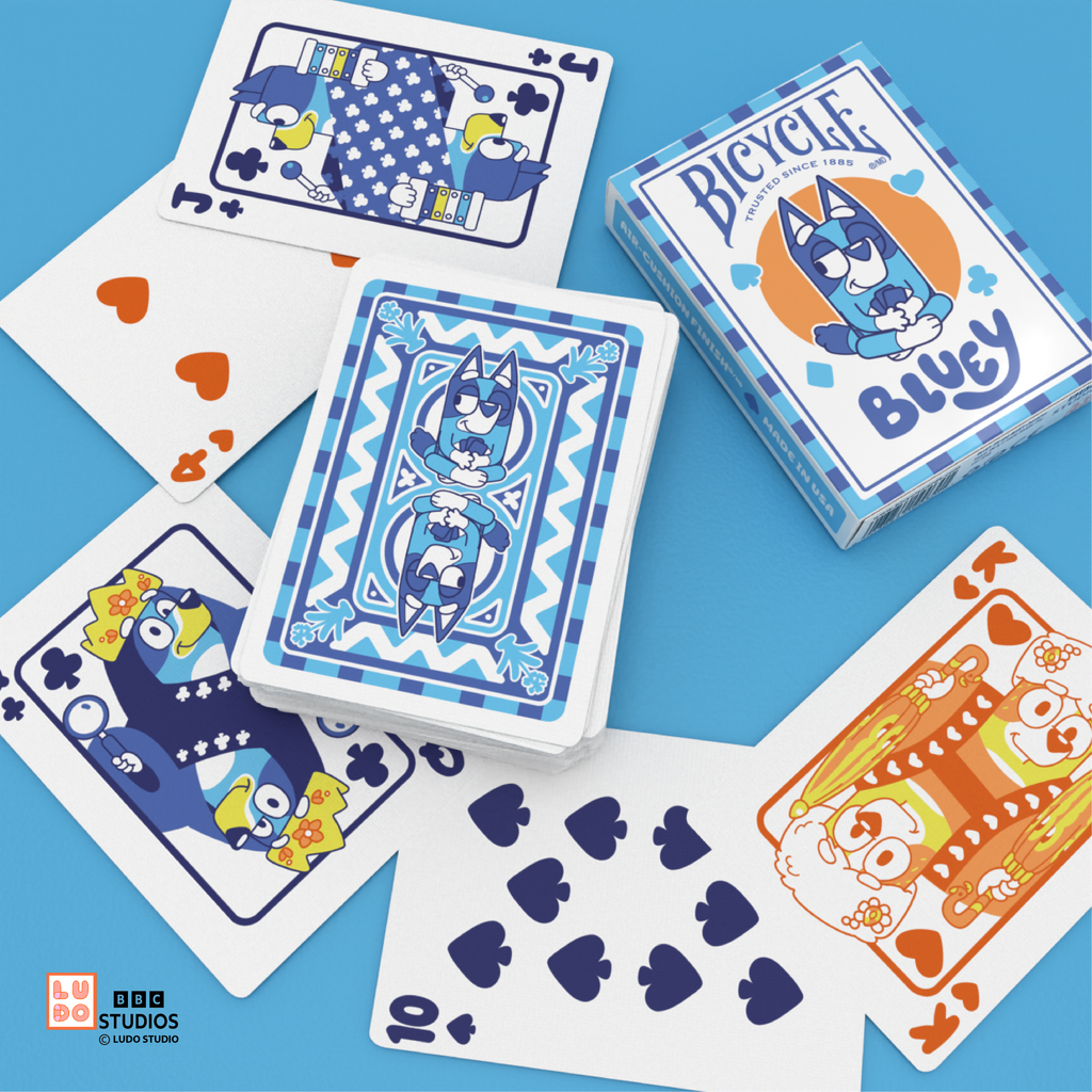 Bicycle Bluey Playing Cards – Official Bluey Deck