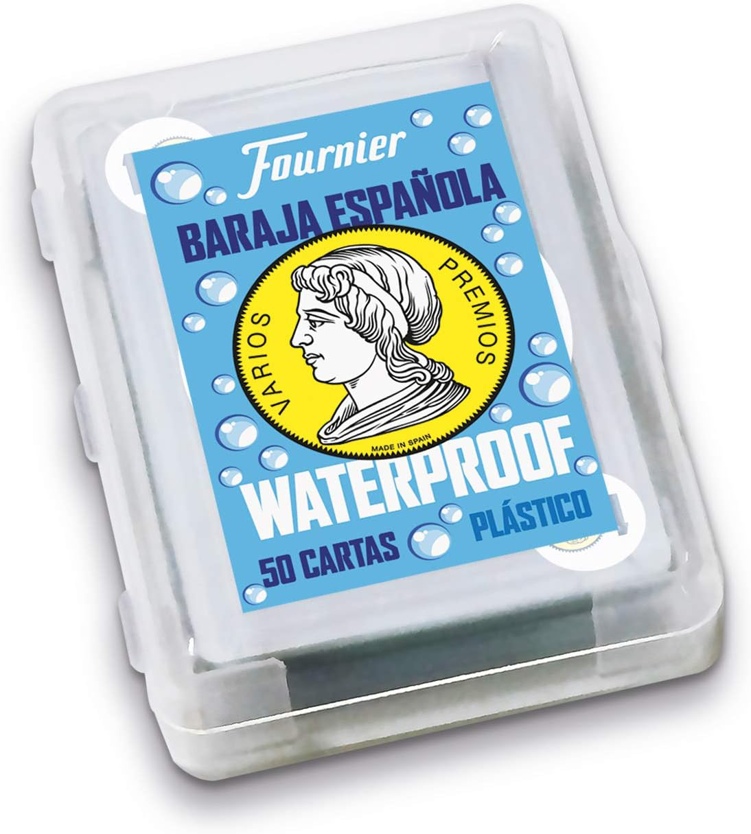 Fournier Baraja Española Waterproof Playing Cards – 50 Card Deck
