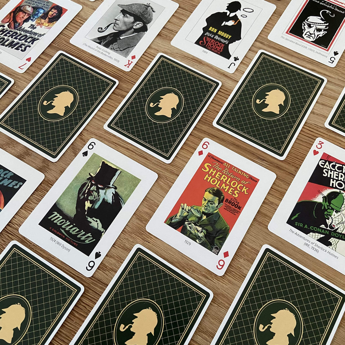 Piatnik Sherlock Holmes Playing Cards – Illustrated Collector Deck