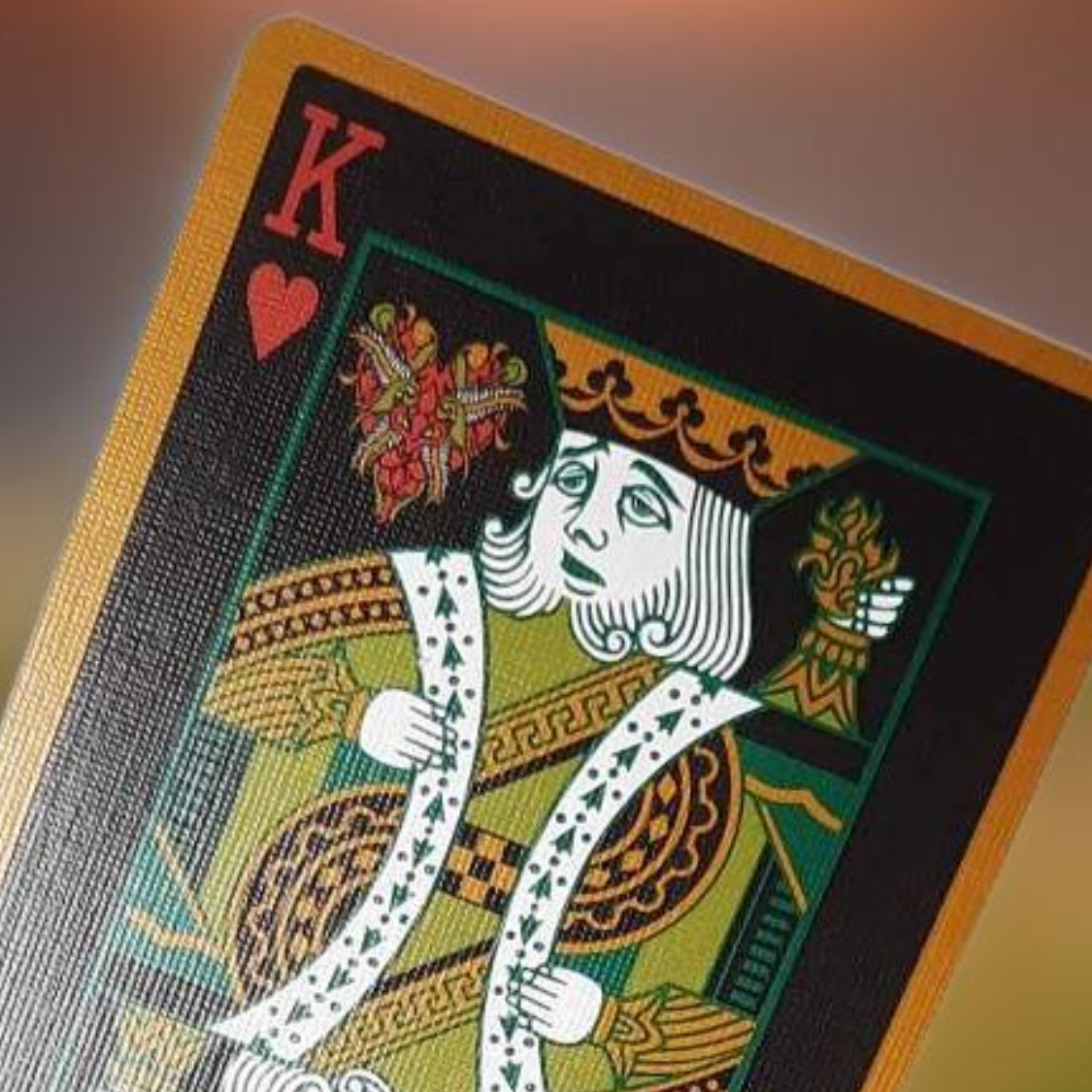 Mary Jane Premium Playing Cards by CPC – Green & Gold Foil