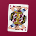 Aston Villa Playing Cards – Football Legends Gold Foil Deck by Boot & Ball