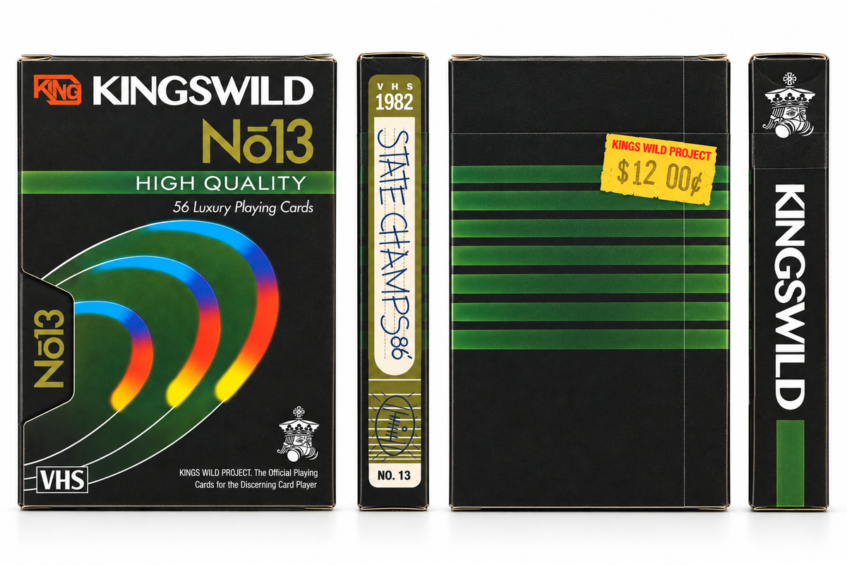1982 VHS State Champs Playing Cards – Kings Wild Project