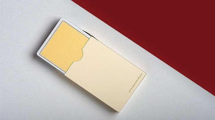 Magic Notebook Playing Cards – Champagne Limited Edition by Bocopo