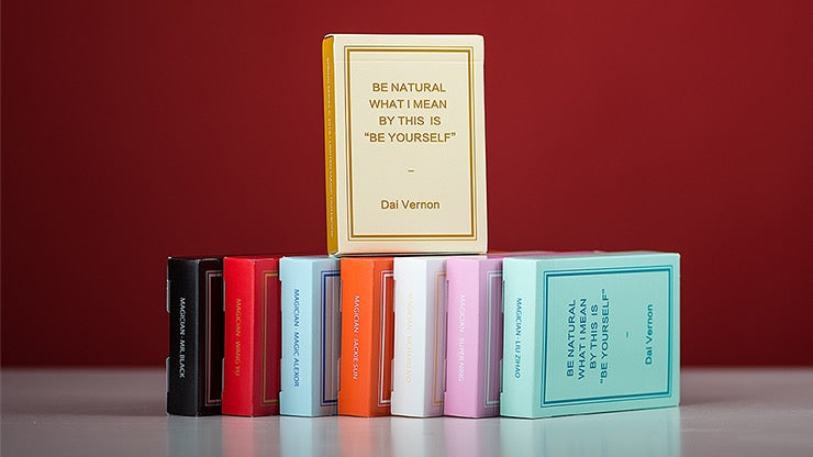 Magic Notebook Playing Cards – Champagne Edition (Limited)