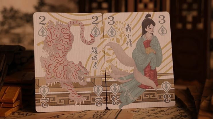 Strange Tales from a Chinese Studio: HUPO Red Playing Cards