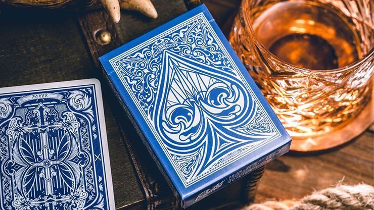 Sanctuary (Blue) Playing Cards — Hiddenlight