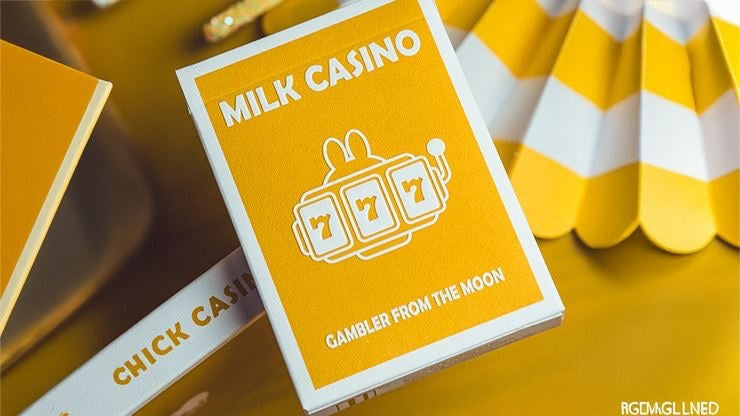 The Milk Casino Deck — by Bacon Playing Card Company
