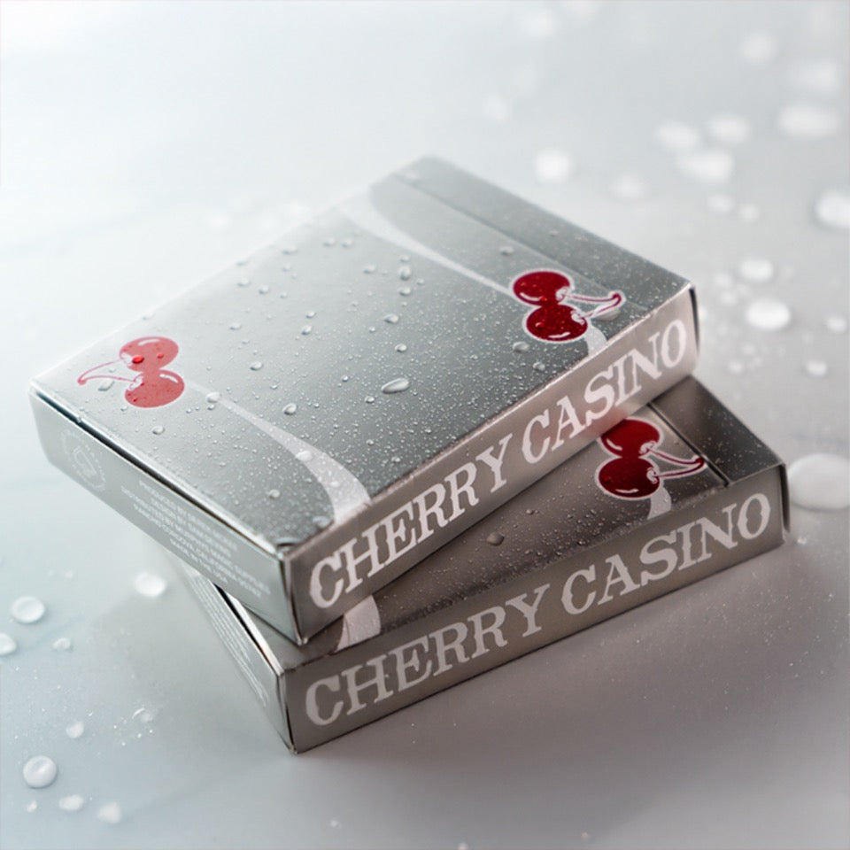 Cherry Casino McCarran Silver Playing Cards – Pure Imagination Projects