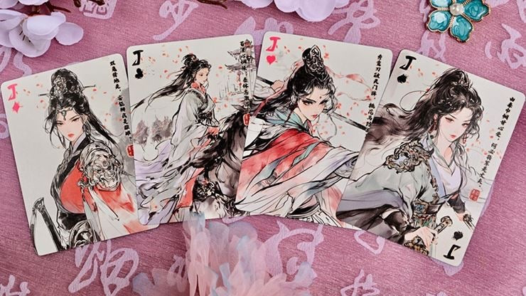 Four Beauties DiaoChan Playing Cards – Hiddenlight (KSPCC)