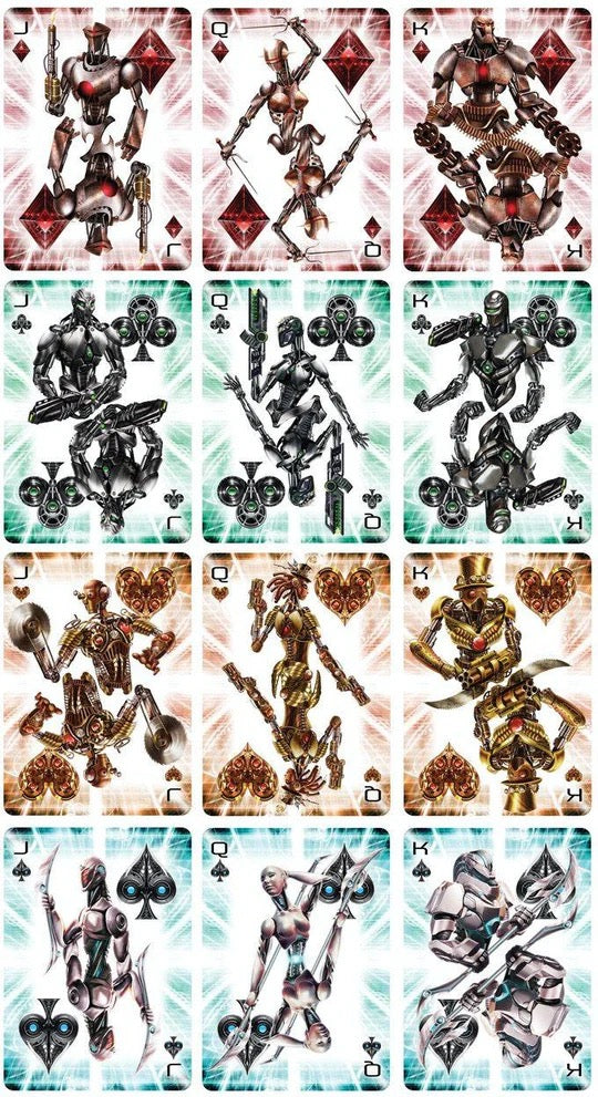 Bicycle Robotics Playing Cards