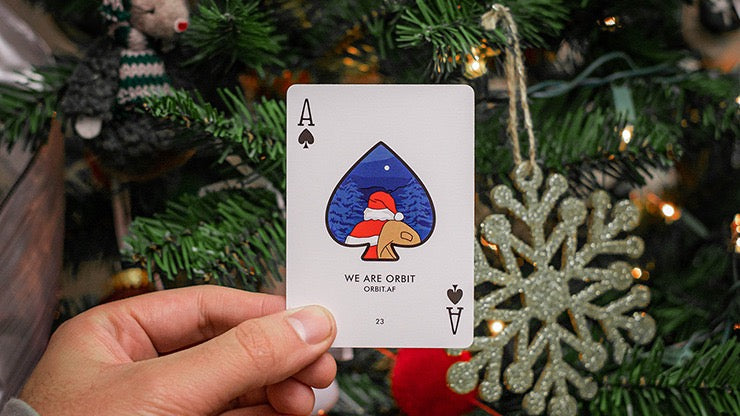 Orbit Christmas Playing Cards – First Edition