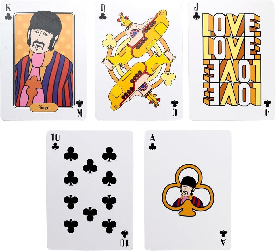 The Beatles Yellow Submarine Standard Playing Card Deck
