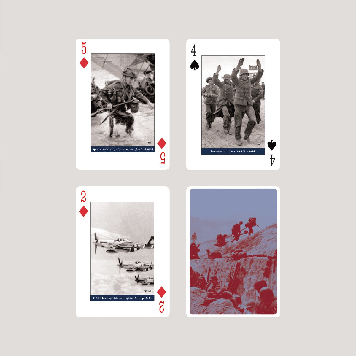 D-Day 80th Anniversary Playing Cards – Piatnik