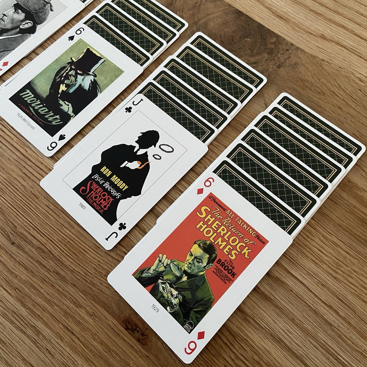 Piatnik Sherlock Holmes Playing Cards – Illustrated Collector Deck