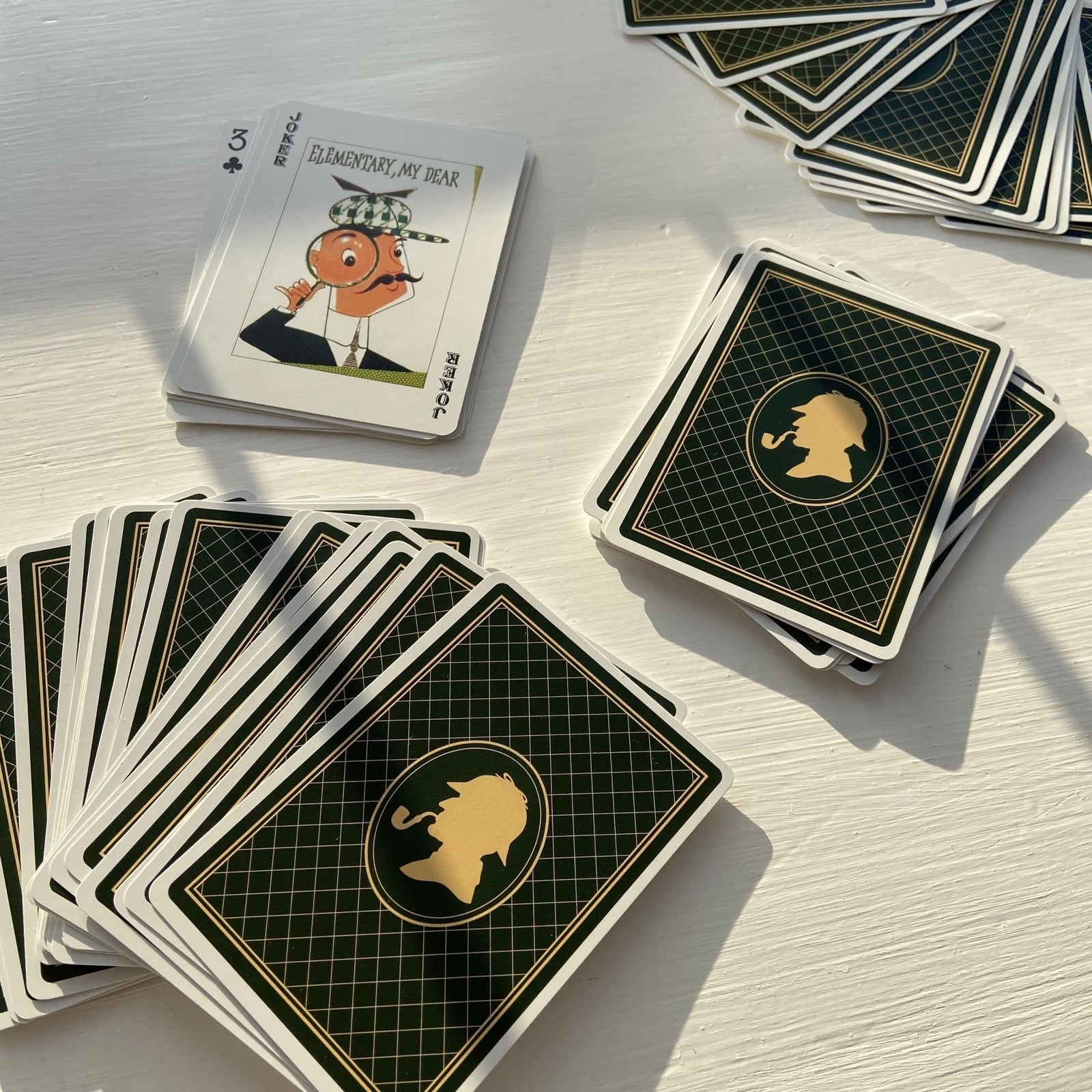 Sherlock Holmes Playing Cards