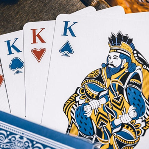 Sanctuary Blue Playing Cards – Hiddenlight