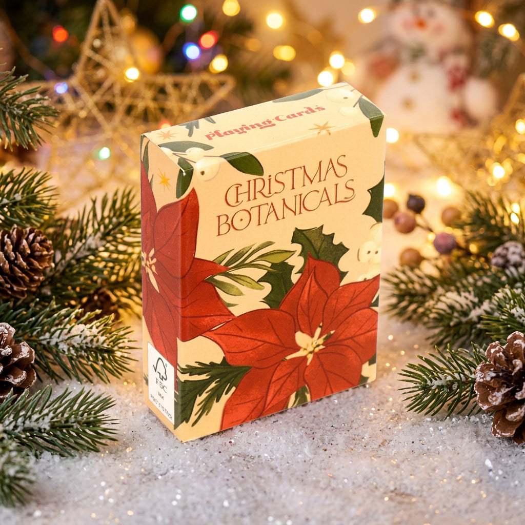 Christmas Botanicals Standard Playing Card Deck