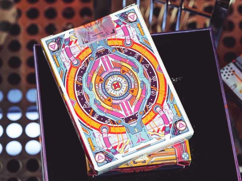 The Flying Saucer Cyberpunk Playing Cards: Native-Standard Deck