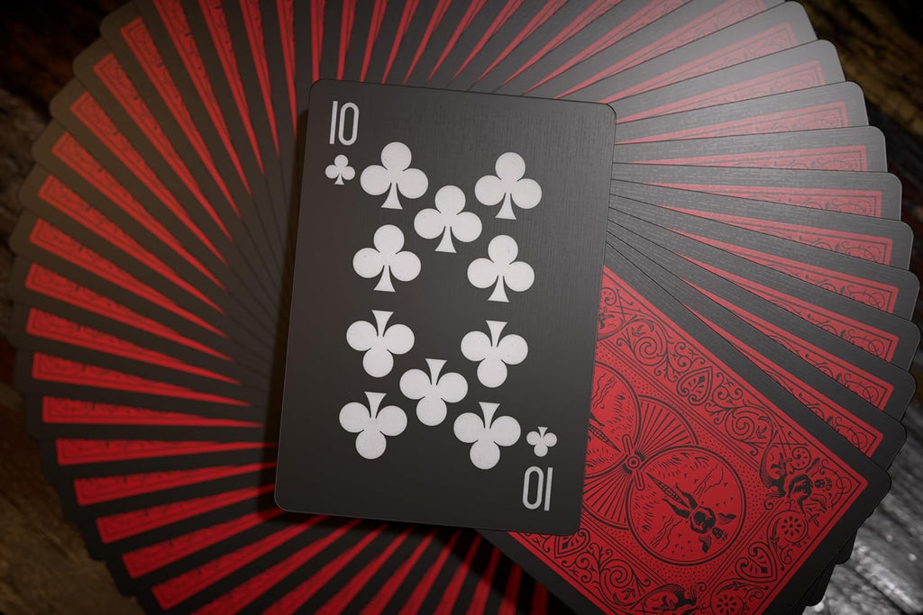 Bicycle Rider Back Reverse (Red) Cards Deck