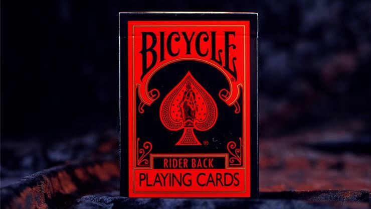 Bicycle Rider Back Reverse (Red) Cards Deck