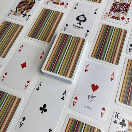Stripes Playing Cards - Bridge Size