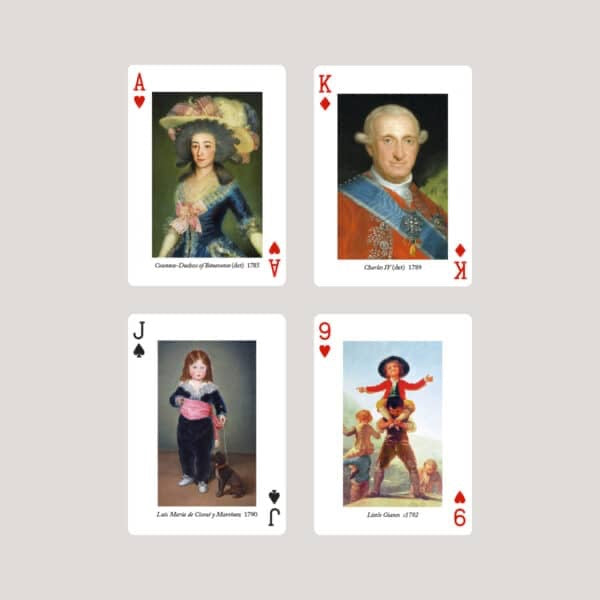 Piatnik Goya Playing Cards – Francisco Goya Art Collector Deck