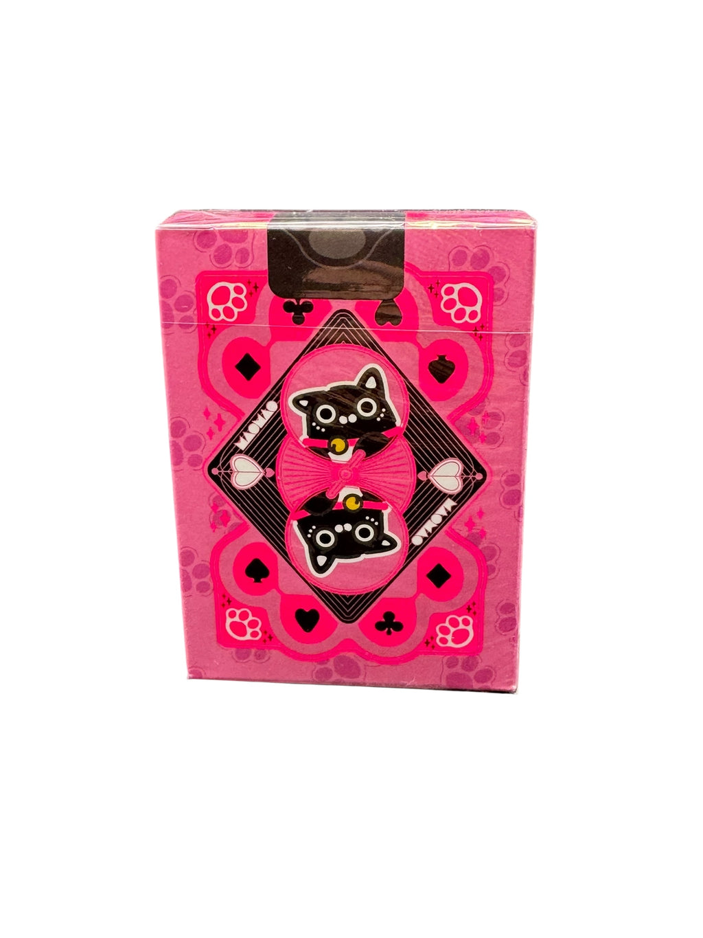 Bicycle Cat (Pink) Playing Cards