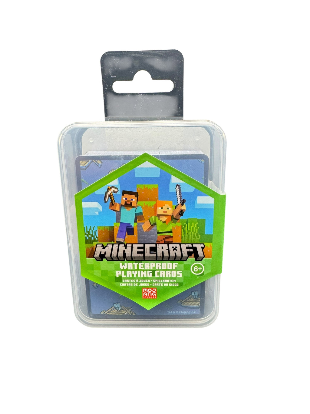Minecraft Waterproof Playing Cards – Official Deck in Plastic Case