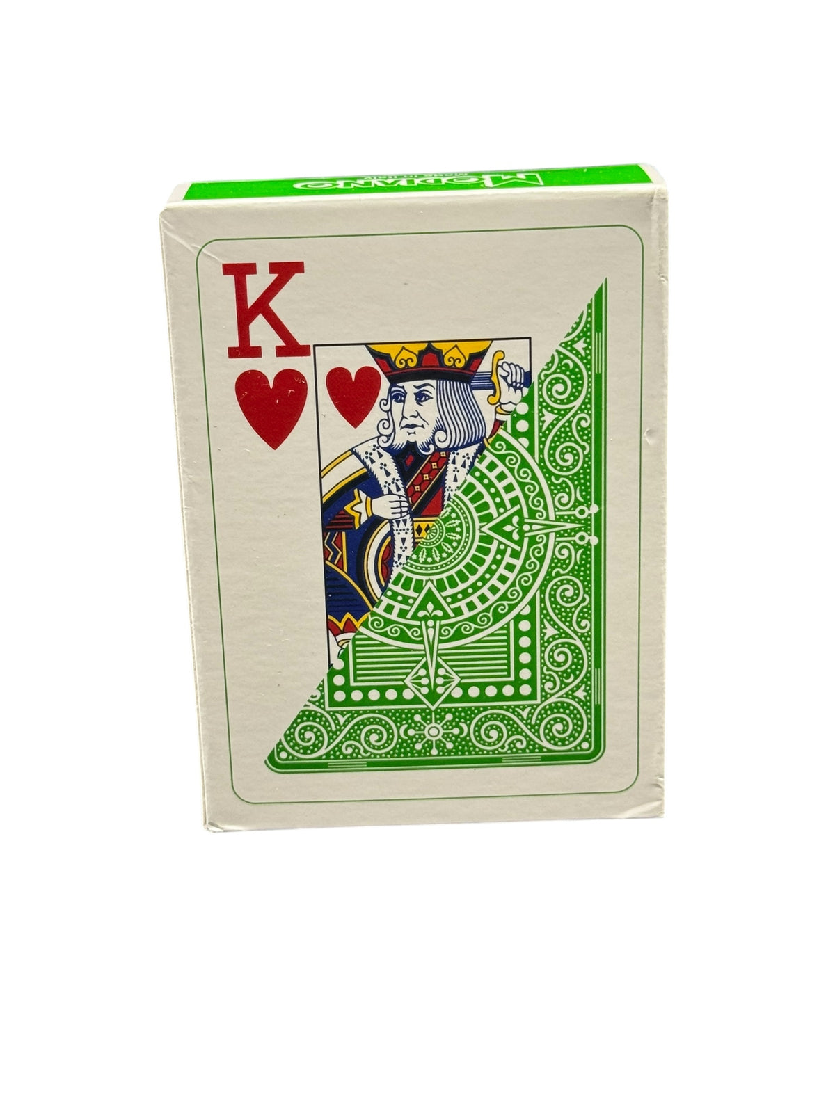 Modiano Light Green Texas Hold’em 100% Plastic Poker Cards Jumbo Index