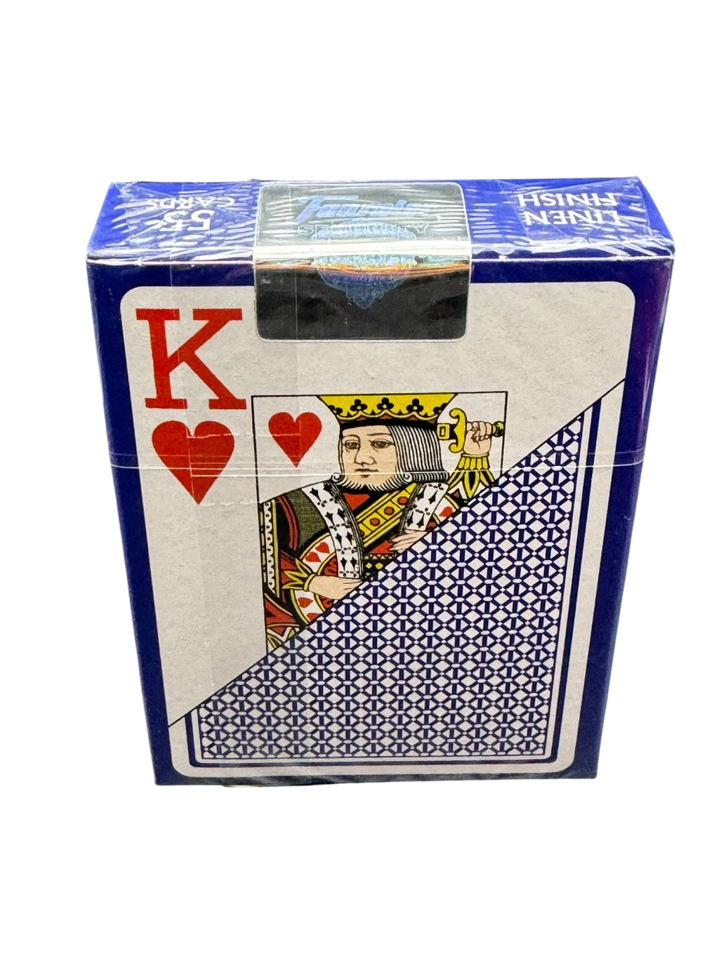 Fournier 818 Linen Finish Poker Playing cards (Blue)