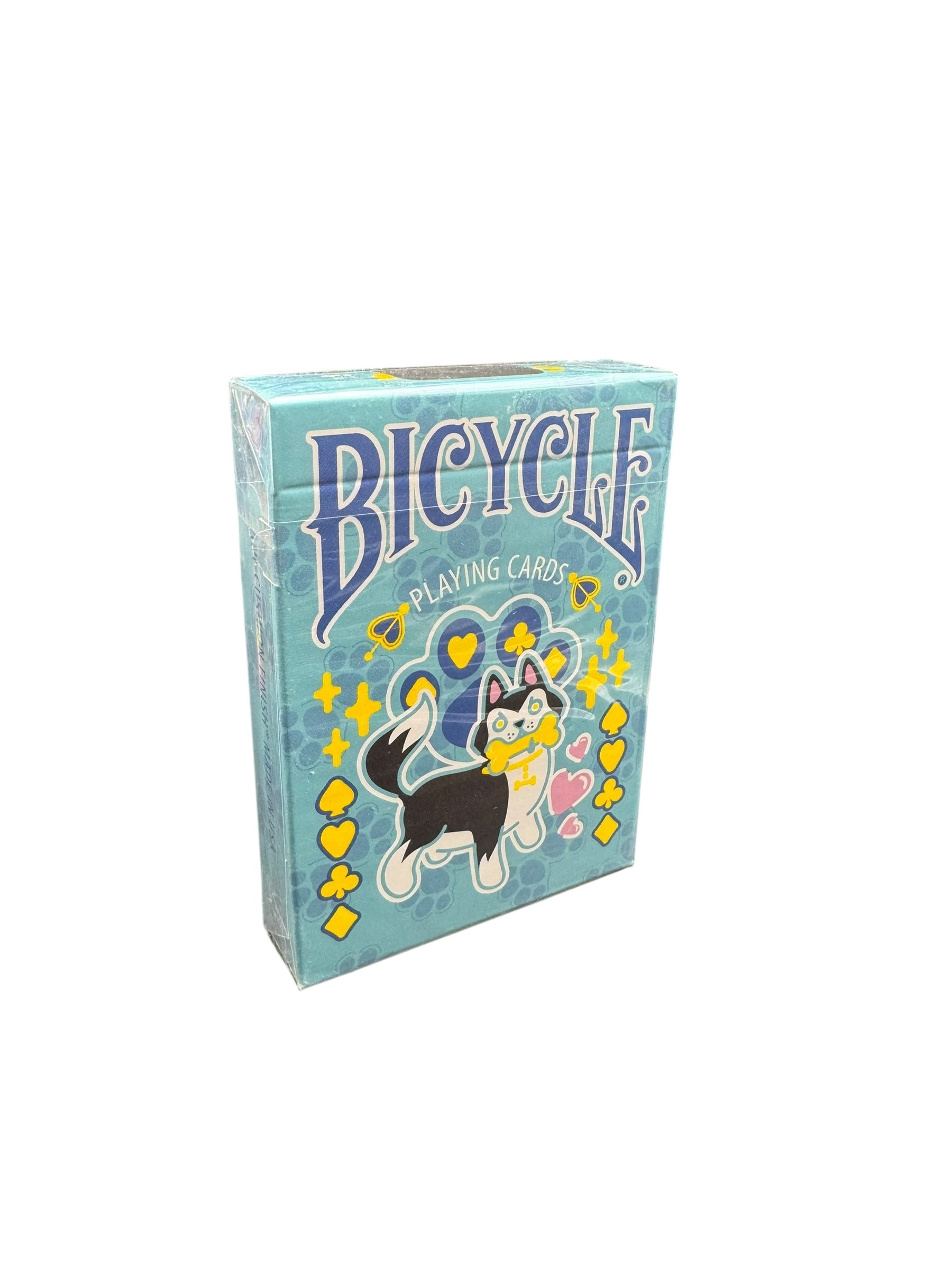 Bicycle Dog (Blue) Playing Cards by US Playing Card Co.