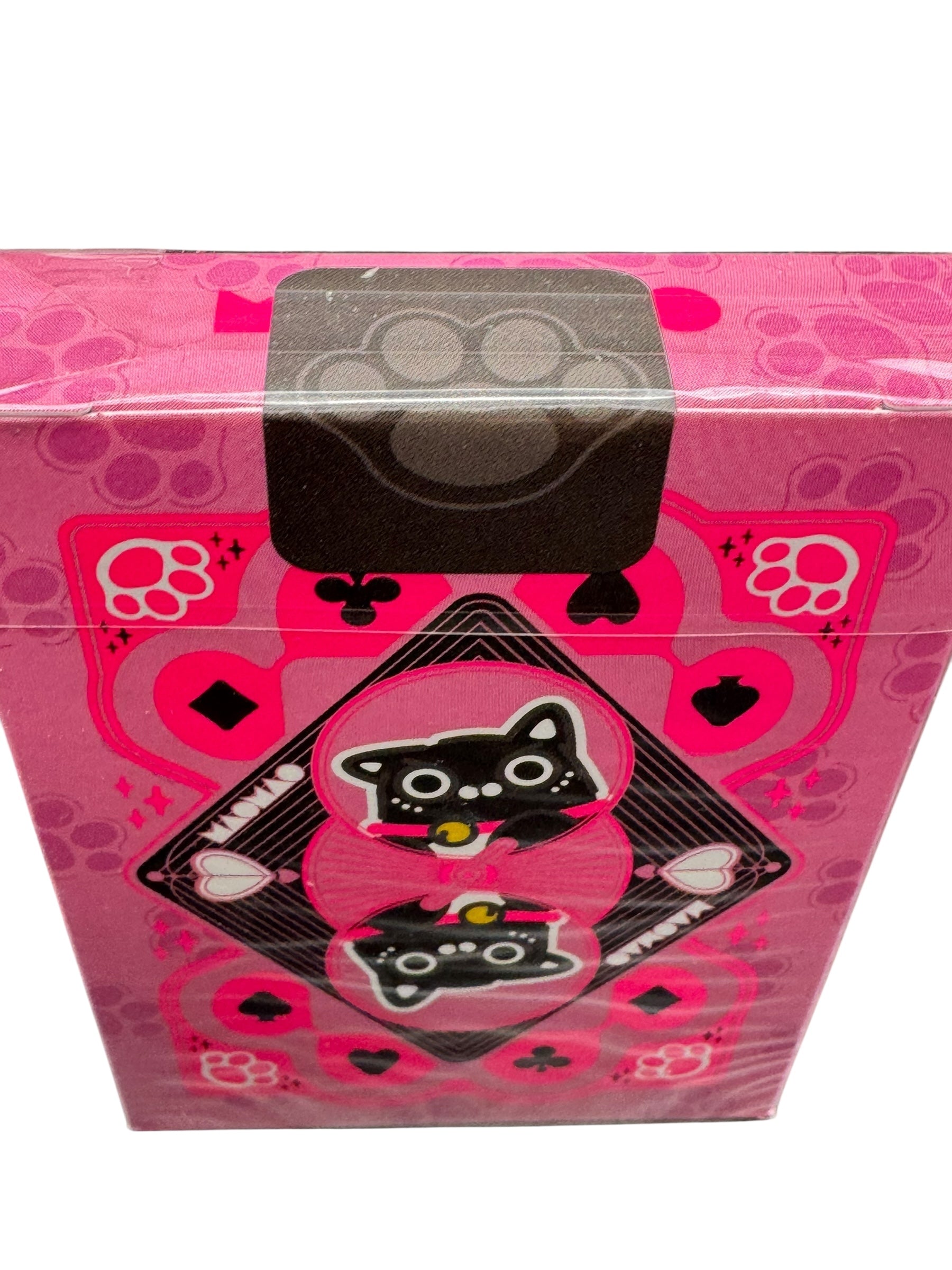 Bicycle Cat (Pink) Playing Cards