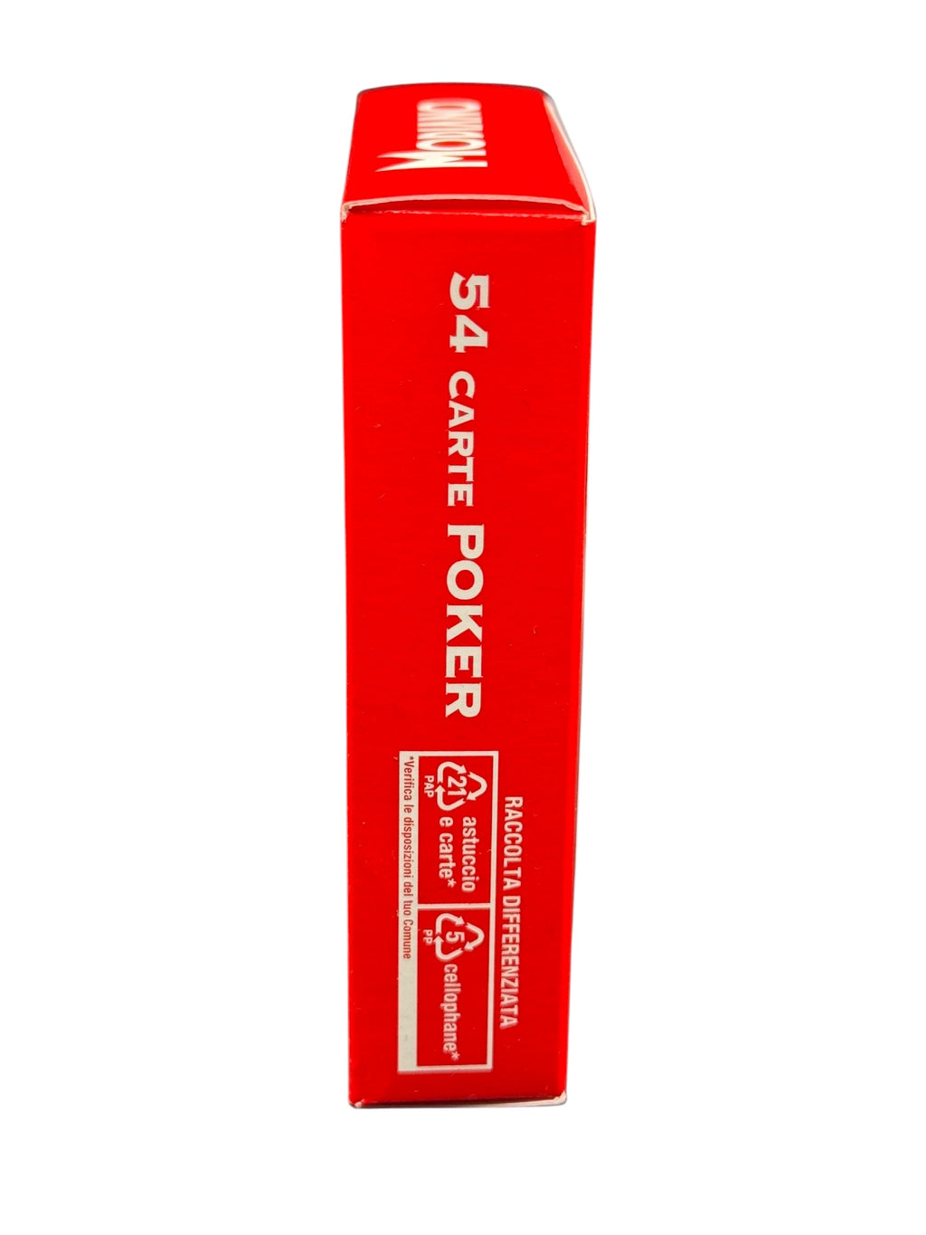 Poker Club F/N Red Back Modiano Red Back