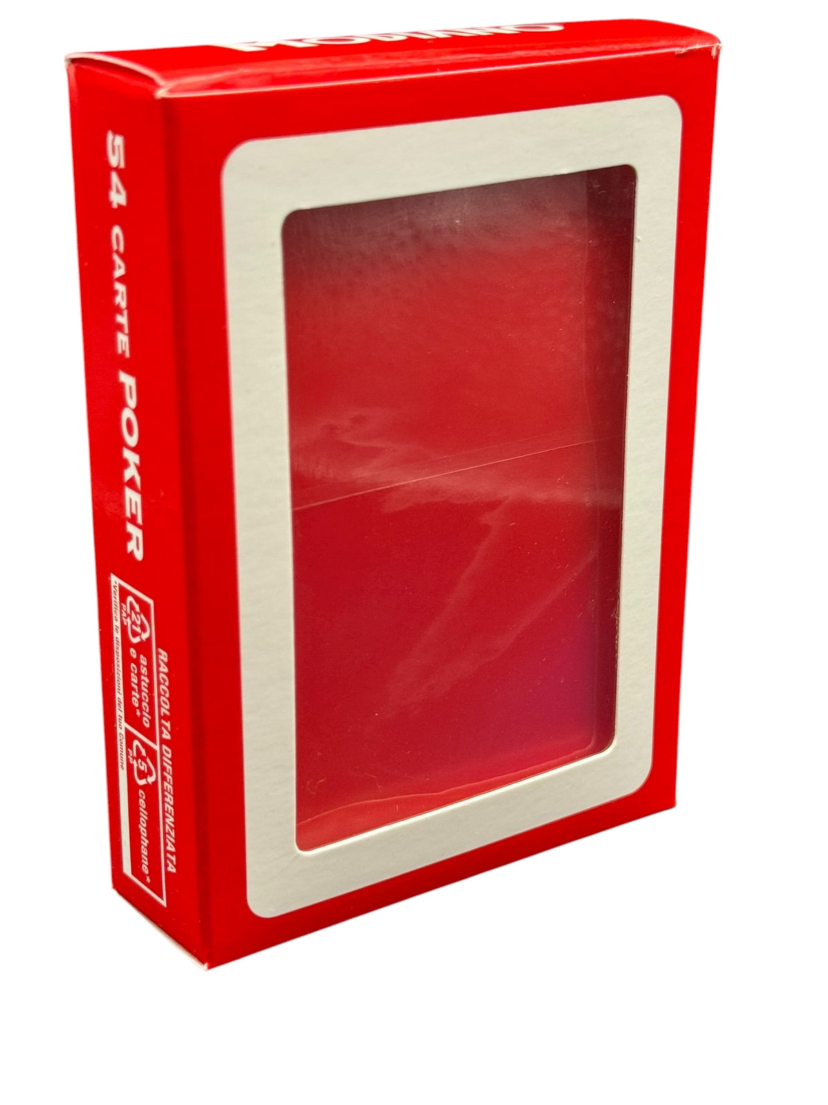 Modiano Poker Club F/N Playing Cards – Red Back
