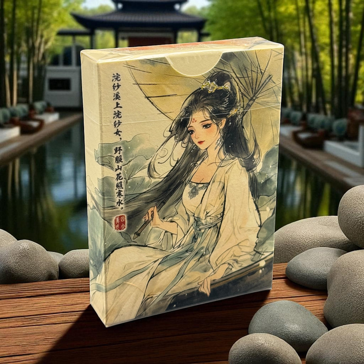 Four Beauties Xi Shi Playing Cards – Hiddenlight (KSPCC)