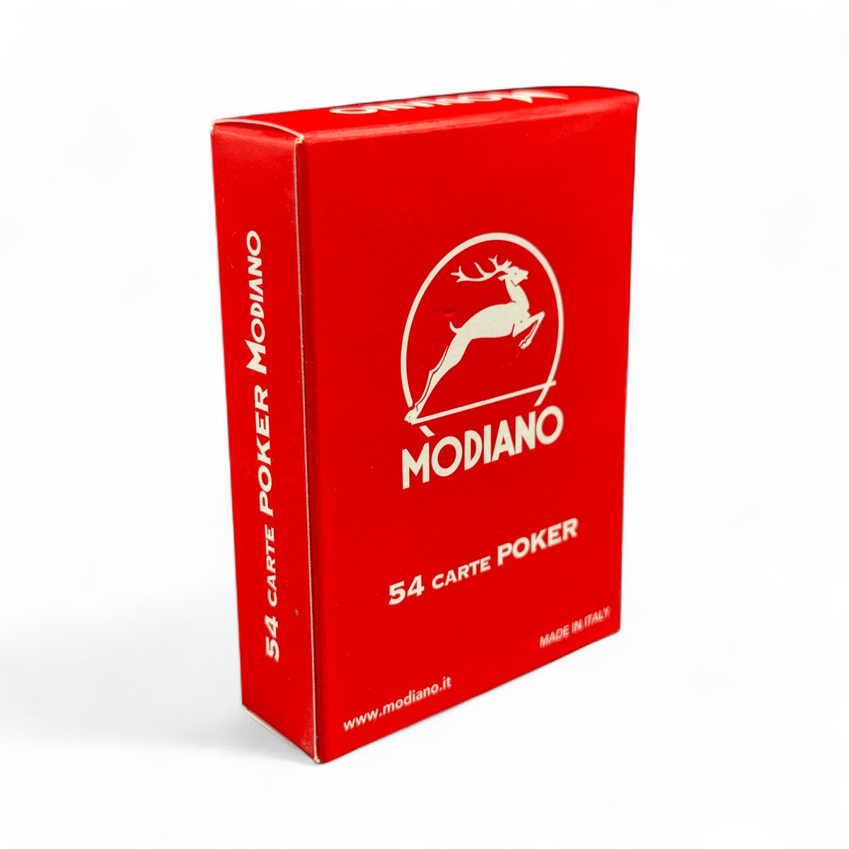 Modiano Poker Club F/N Playing Cards – Red Back