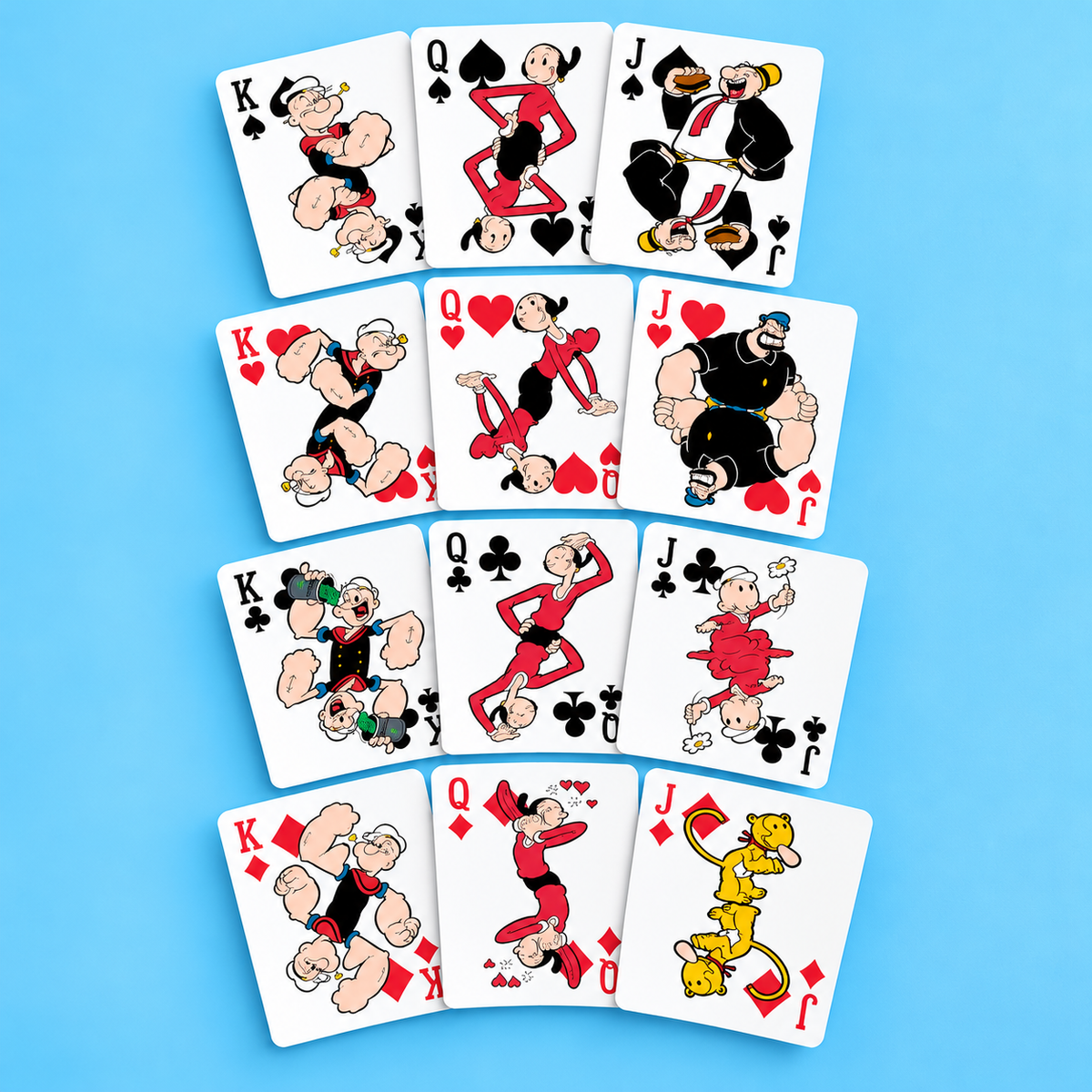 Bicycle Popeye The Sailor Man Playing Cards – Limited Edition