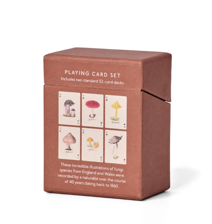 Fungi Playing Cards – Set of Two Decks by Roomytown