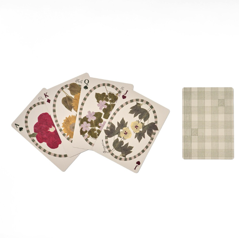 The Living Herbarium Playing Cards – Single Deck by Roomytown