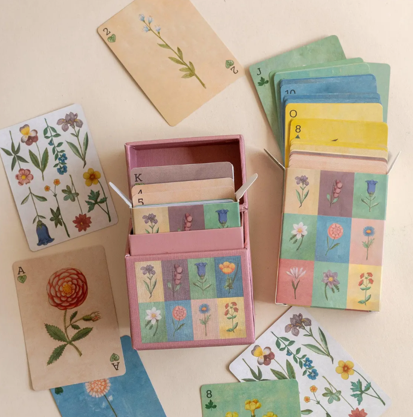 Festival of Flowers Playing Cards – Roomytown Two-Deck Set