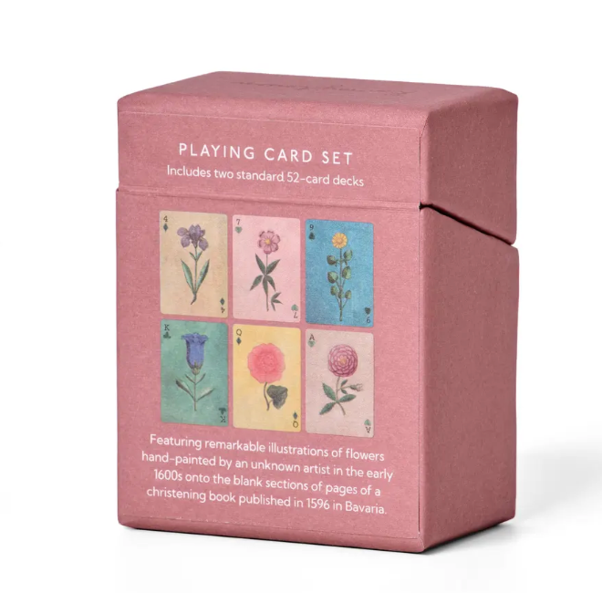 Festival of Flowers Playing Cards – Roomytown Two-Deck Set