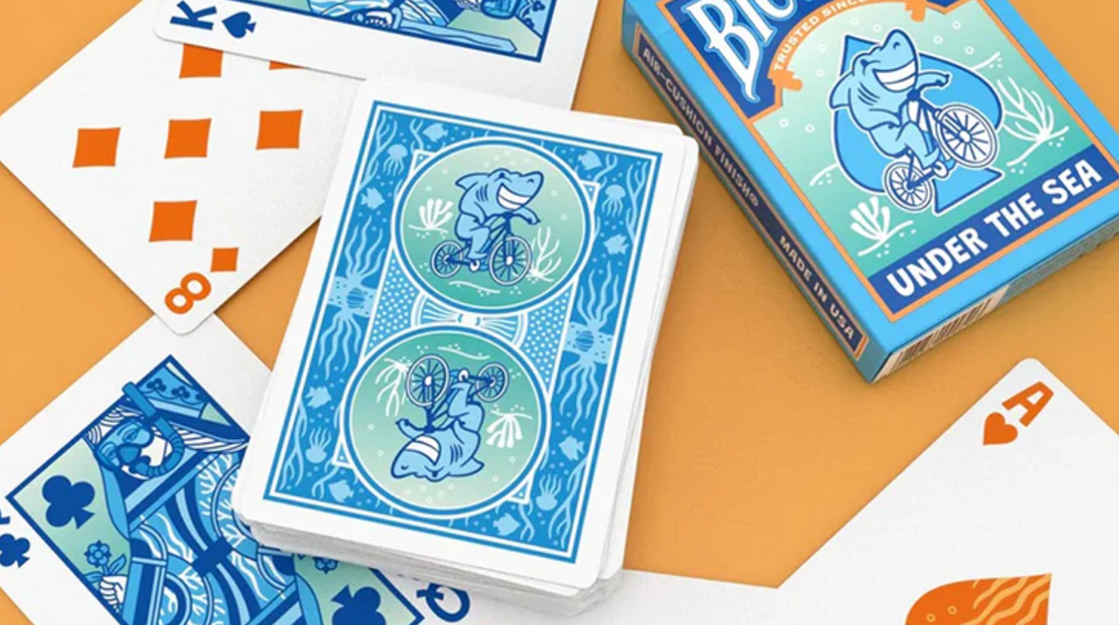Bicycle Under the Sea Playing Cards – Ocean-Themed Custom Deck
