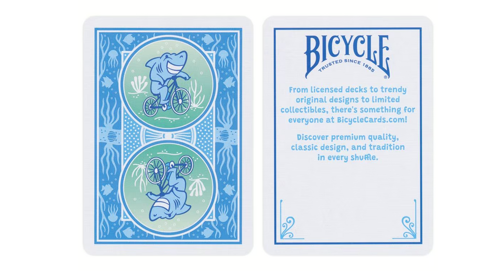 Bicycle Under the Sea Playing Cards – Ocean-Themed Custom Deck