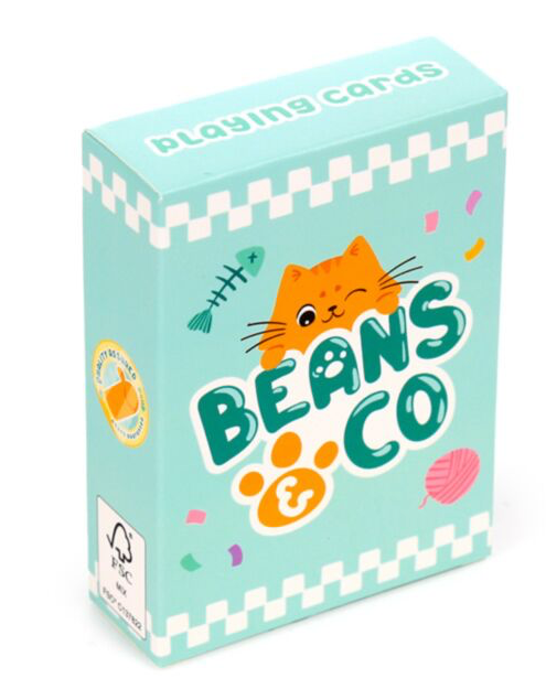 Beans & Co Cats Standard Playing Card Deck