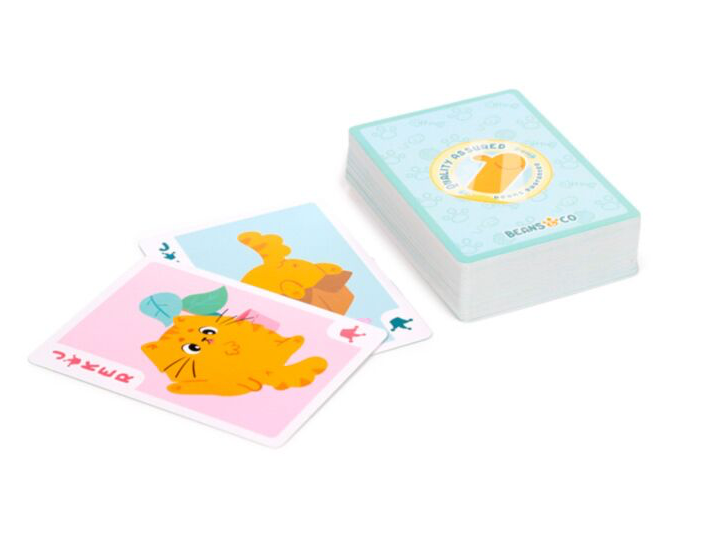 Beans & Co Cats Standard Playing Card Deck