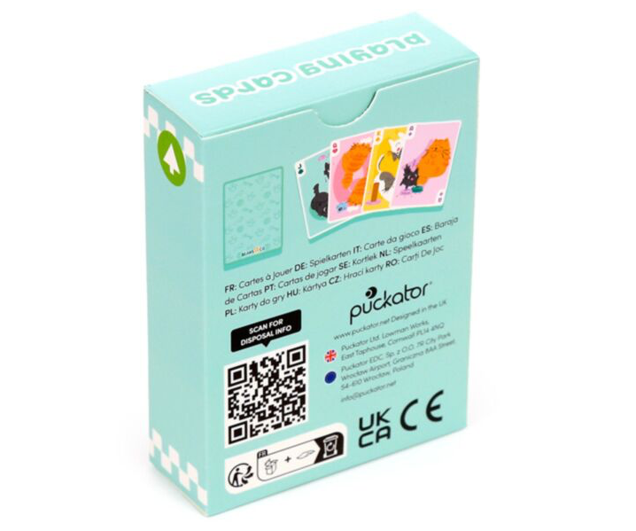 Beans & Co Cats Standard Playing Card Deck