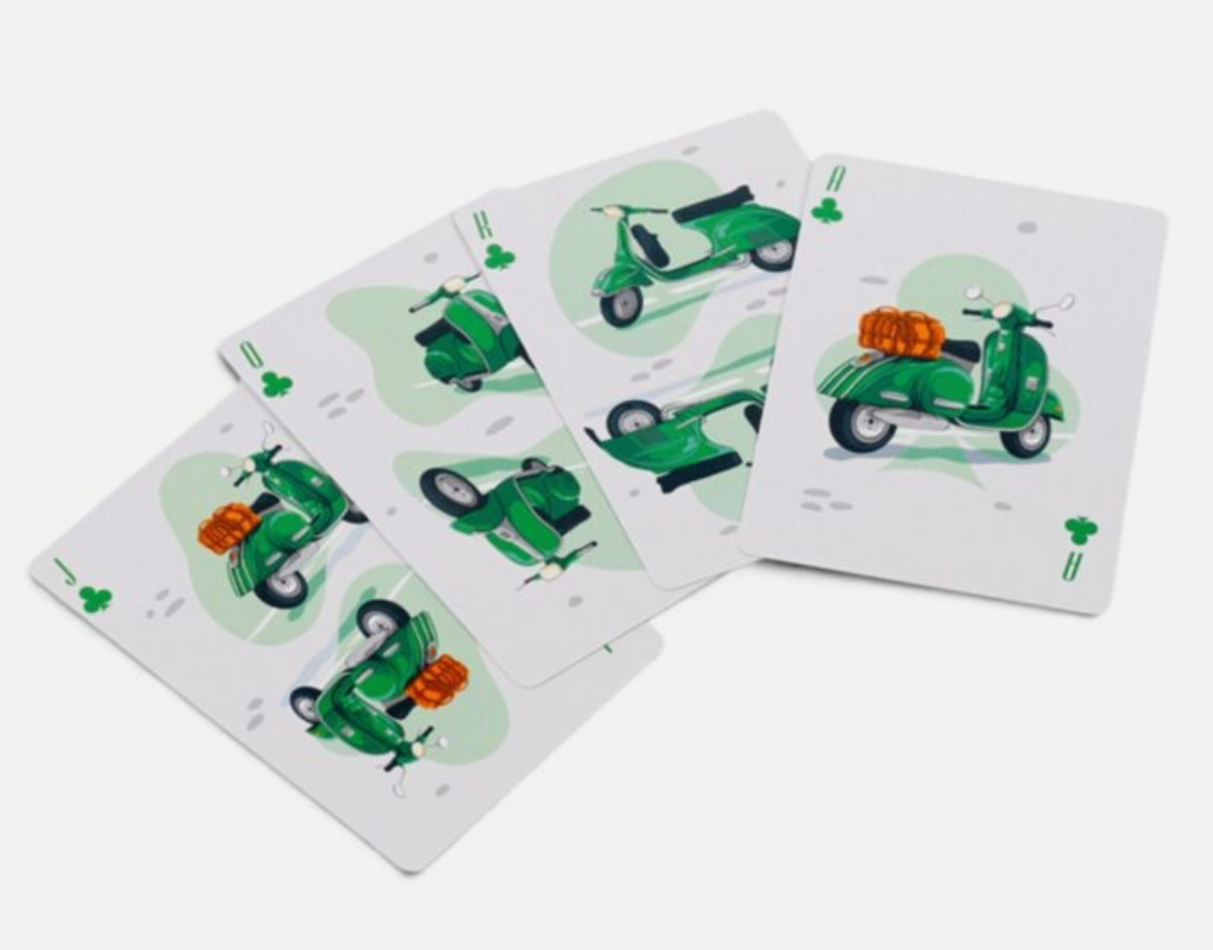 Scooter Standard Playing Card Deck