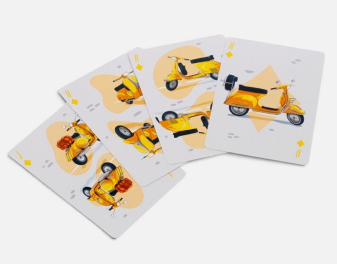Scooter Standard Playing Card Deck