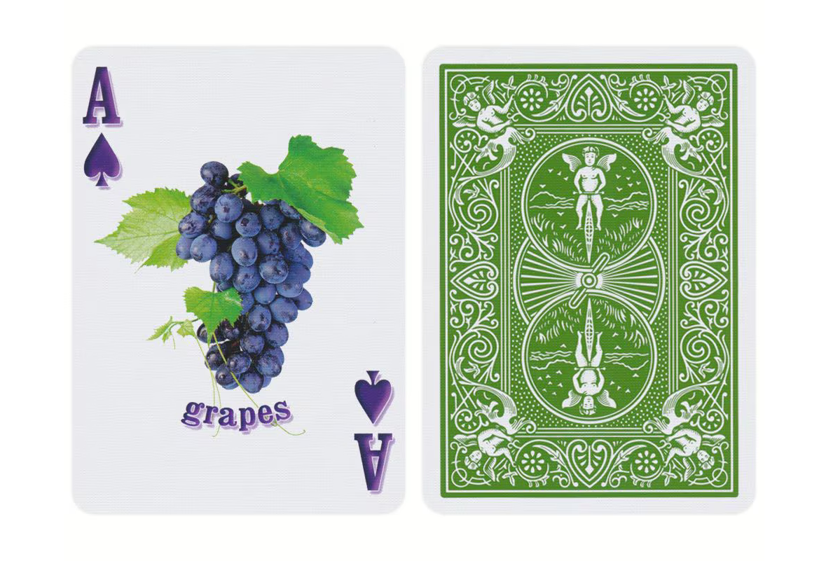 Bicycle Fruit Deck Playing Cards – Green Rider Back