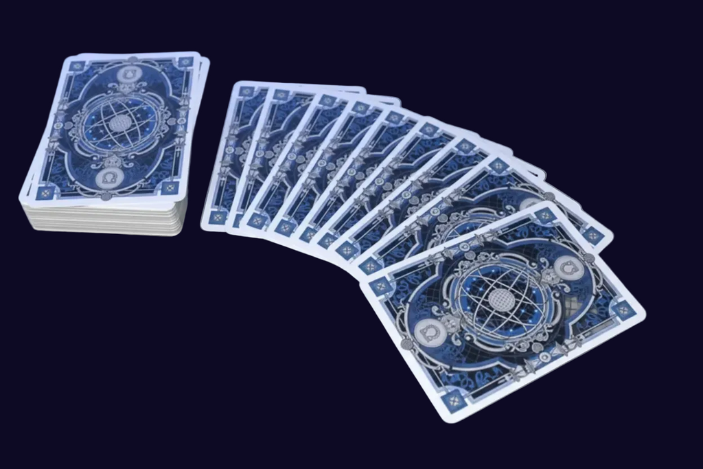 Zodiac Portents Playing Cards: Aquarius